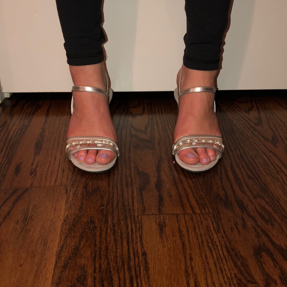 Strapped heels